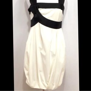 Robert Rodriguez black and cream bubble dress size 10